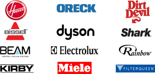 Vacuum Brands we repair at Music City Vacuum Oreck