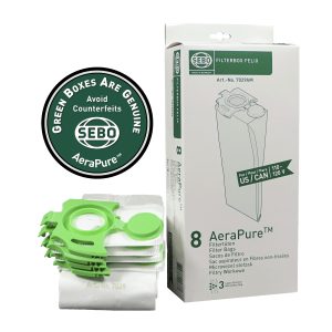 Sebo - Felix ULTRA 7029ER 8-Pack NEW Cloth Bag