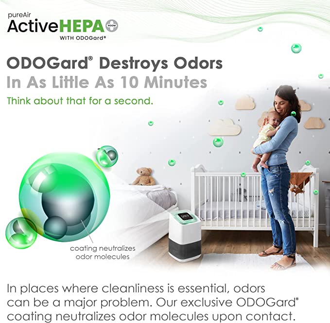 pureAir Active HEPA+ Room with ODOGard - Image 2