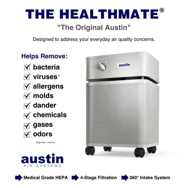 Austin Air HealthMate B400E1 Air Purifier - Image 7